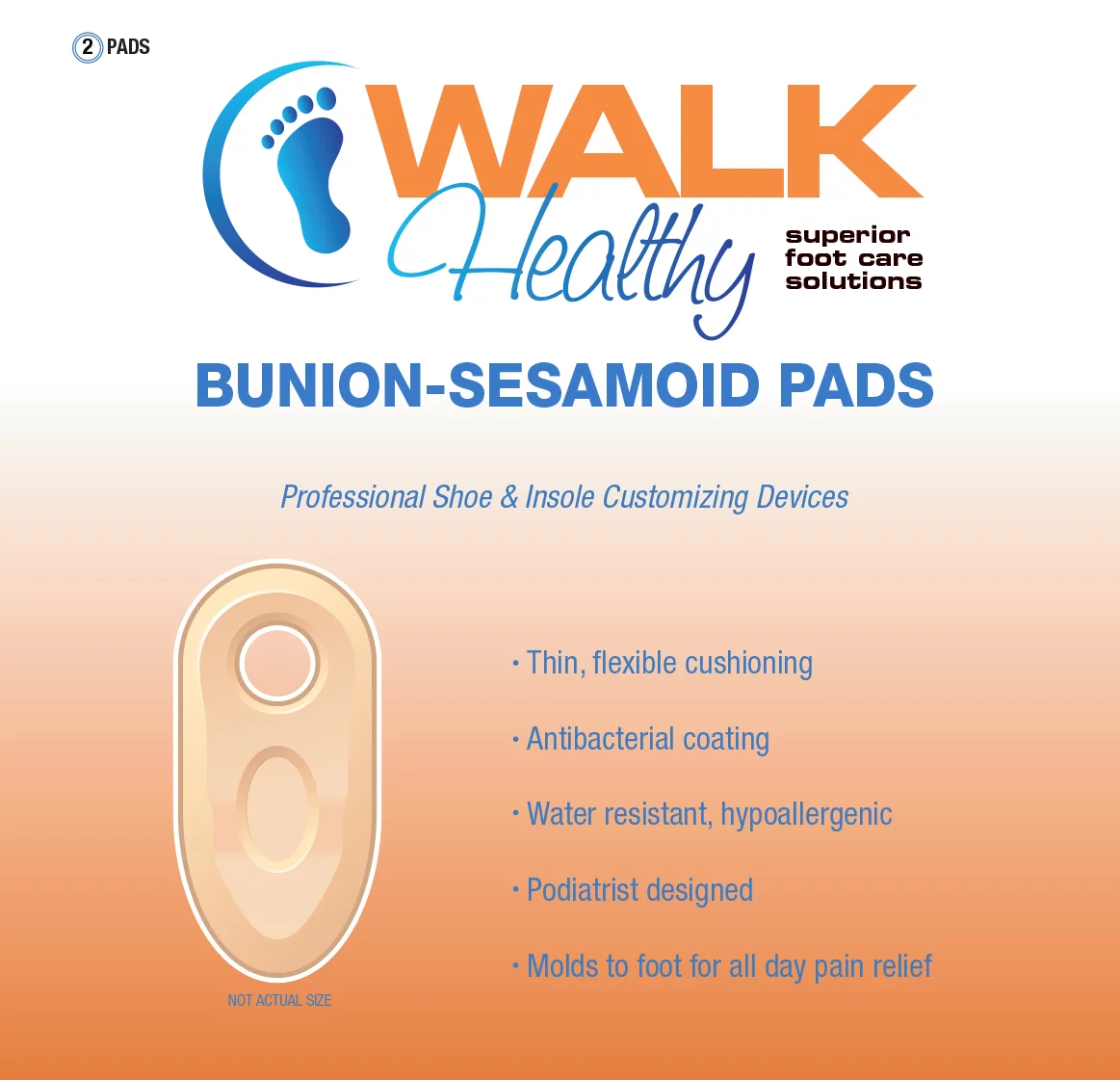 Bunion-Sesamoid Pad
